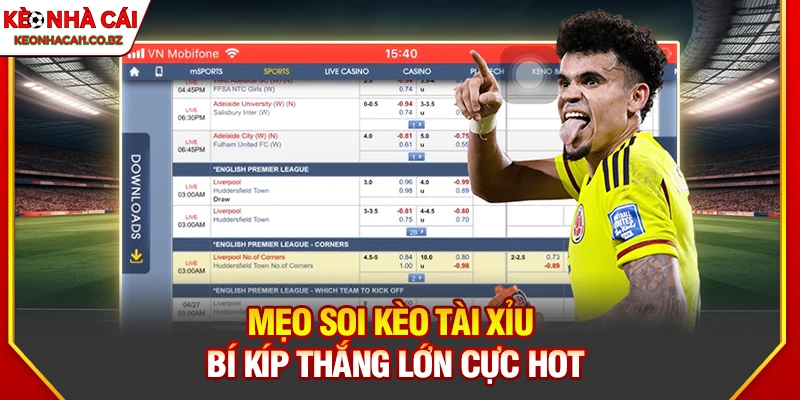 Mẹo Soi Kèo Tài Xỉu – Bật Mí Bí Kíp Thắng Lớn Cho Anh Em 10 Mẹo Soi Kèo Tài Xỉu – Bí Kíp Thắng Lớn Cho Anh Em