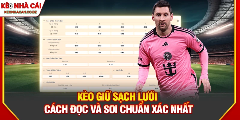 Kèo Giữ Sạch Lưới – Hướng Dẫn Đọc Kèo Và Dự Đoán Chính Xác 4 Kèo Giữ Sạch Lưới – Hướng Dẫn Đọc Kèo Và Dự Đoán Chính Xác