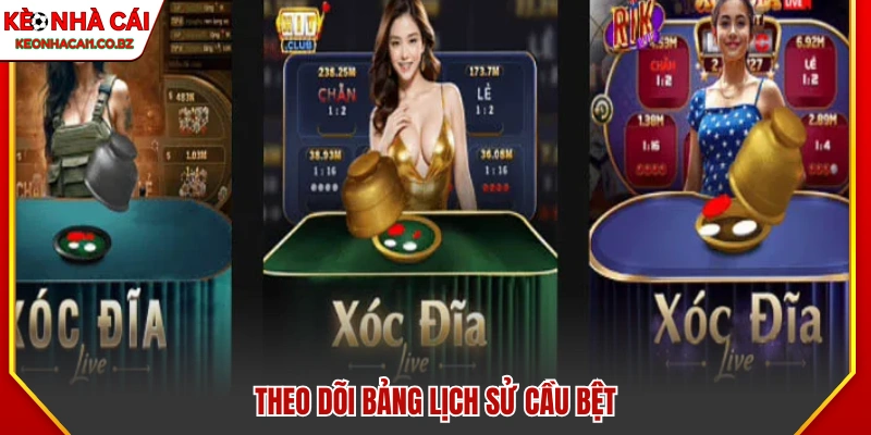 Mẹo đọc vị xóc đĩa xem bảng lịch sử cầu bệt 